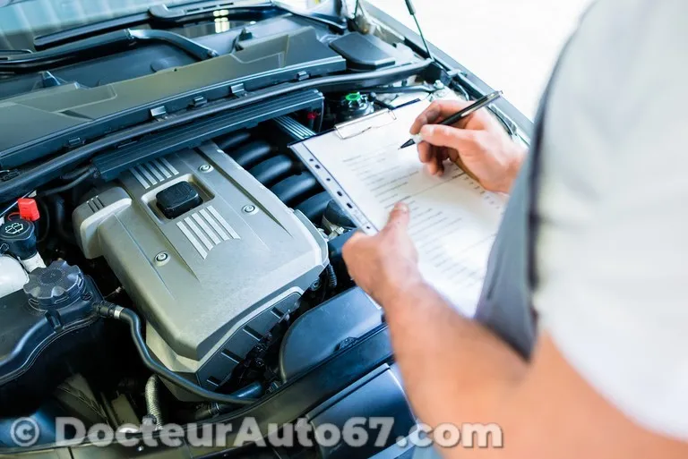 Contrôle des feux et signalisation avant contrôle technique